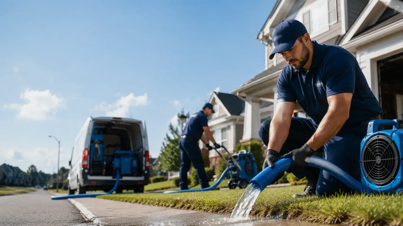 Flood Damage Restoration in Whipple, OH